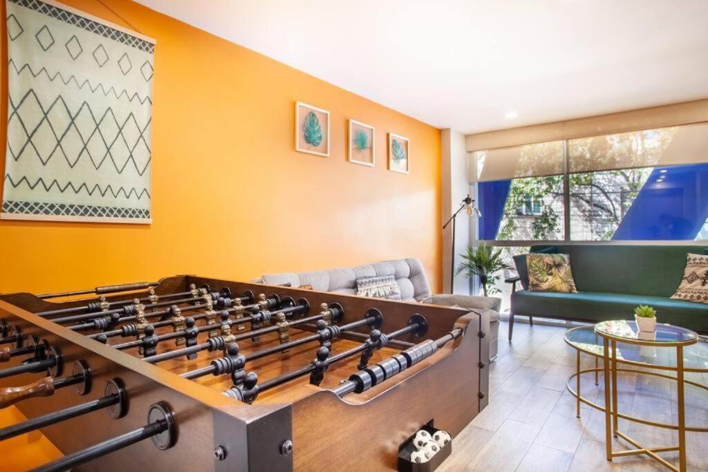 אפרטהוטל מקסיקו סיטי Corazon De Condesa 3 Departamentos - 200Mbps Wifi, Roof, Gym מראה חיצוני תמונה